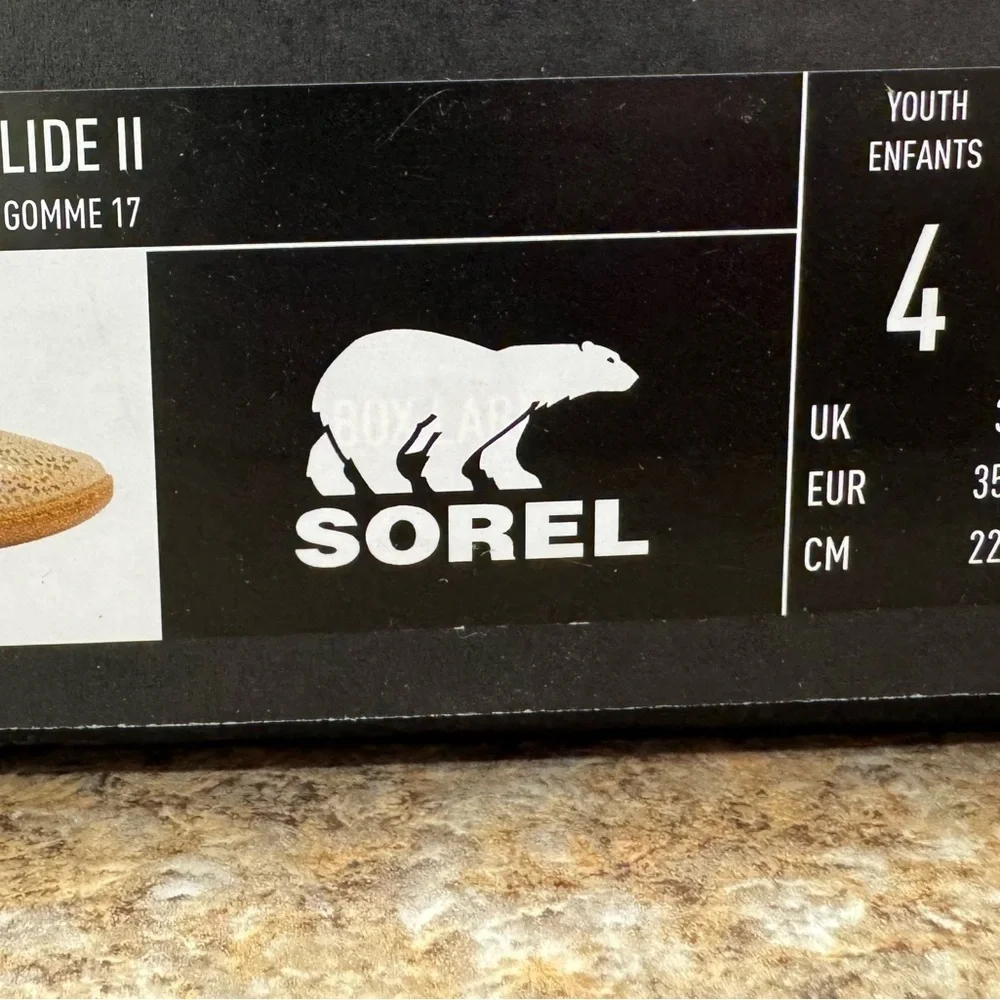 New Sorel Girls Slide Slippers